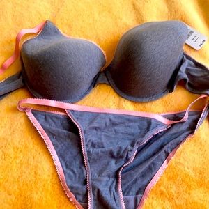T-shirt Bra w/ String Bikini